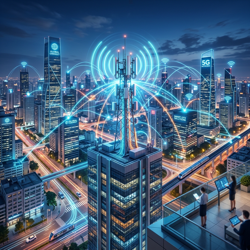 Communication technology illustration